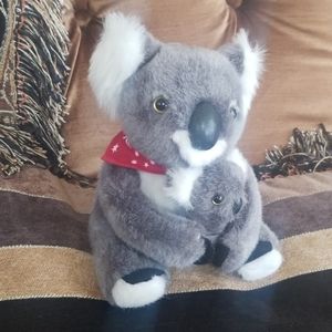 Australia Koala Mama and BABY stuffed Animal